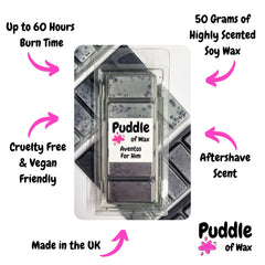 Aventos For Him Wax Melt Infographic