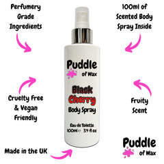 Black Cherry Body Spray