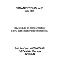 Brownie Freakshake Wax Melts
