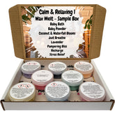Calm & Relaxing 1 Wax Melt Sample Box