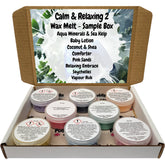 Calm & Relaxing 2 Wax Melt Sample Box
