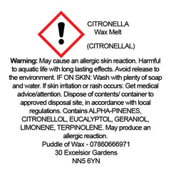Citronella Wax Melts