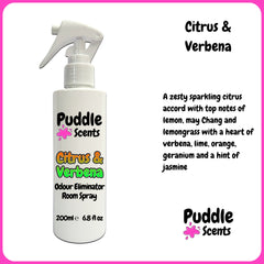 Citrus & Verbena Odour Eliminator Room Spray Scent Description