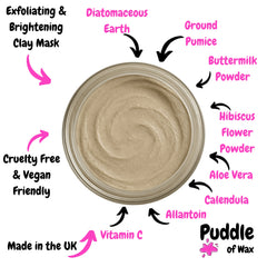 Exfoliating & Brightening Clay Mask
