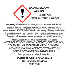Exotic Bloom Wax Melts