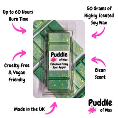 Fabulous Fizzy Sour Apple Wax Melts