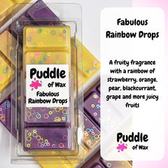 Fabulous Rainbow Drops Wax Melts