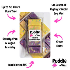 Fabulous Rainbow Drops Wax Melts