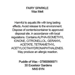 Fairy Sparkle Wax Melts