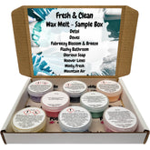 Fresh & Clean Wax Melt Sample Box
