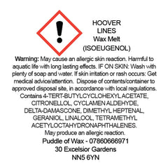 Hoover Lines Wax Melts