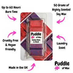Indian Rose & Musk Wax Melts