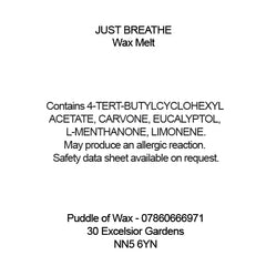 Just Breathe Wax Melts