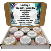 Laundry 4 Wax Melt Sample Box