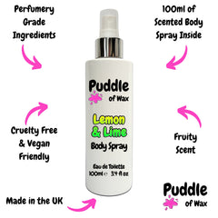 Lemon & Lime Body Spray