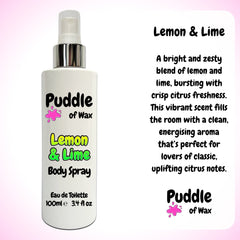 Lemon & Lime Body Spray
