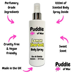 Lemon Sherbet Body Spray