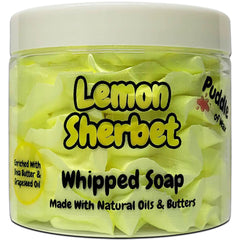 Lemon Sherbet Whipped Soap