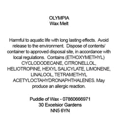 Olympia Wax Melts