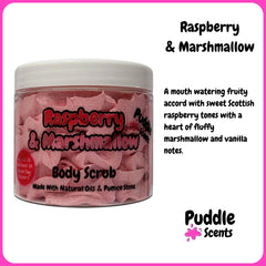 Raspberry & Marshmallow Body Scrub
