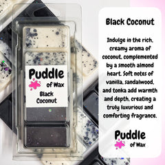 Black Coconut Wax Melts