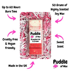 Strawberries & Cream Wax Melts