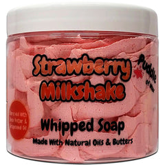 Strawberry Milkshake Whipped Soap