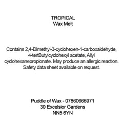 Tropical Wax Melts