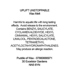 Uplift Unstoppable Wax Melts