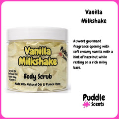 Vanilla Milkshake Body Scrub