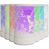 White Fairy Colour Changing Electric Burner