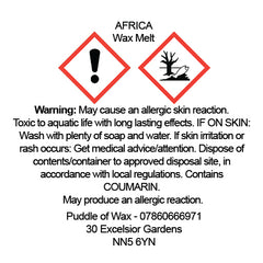 Africa Wax Melt CLP
