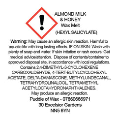 Almond Milk & Honey Wax Melt CLP