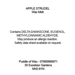 Apple Strudel Wax Melts