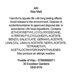 Ari Wax Melt CLP