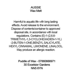 Aussie Wax Melt CLP