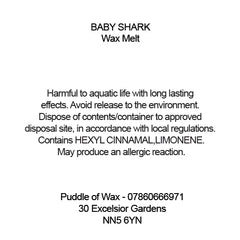 Baby Shark Wax Melts