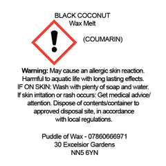Black Coconut Wax Melts