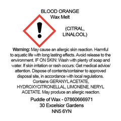 Blood Orange Wax Melts