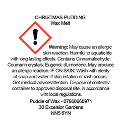 Christmas Pudding Wax Melts