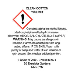 Clean Cotton Wax Melts