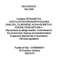 Decodence Wax Melts