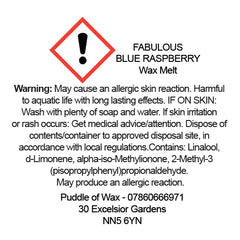 Fabulous Blue Raspberry Wax Melts