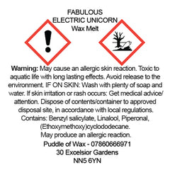 Fabulous Electric Unicorn Wax Melts