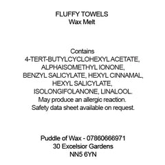 Fluffy Towels Wax Melts