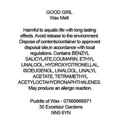 Good Girl Wax Melts