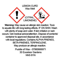 Lemon Curd Wax Melts