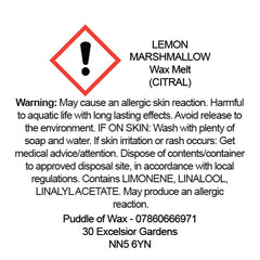 Lemon Marshmallow Wax Melts