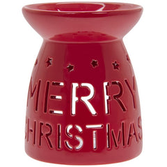 Red Merry Christmas Burner