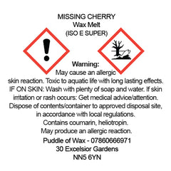 Missing Cherry Wax Melts